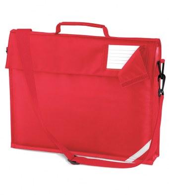 Book Bag With Strap Red (QD457)