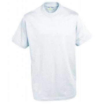 P.E. T-Shirt White - Printed (Banner)