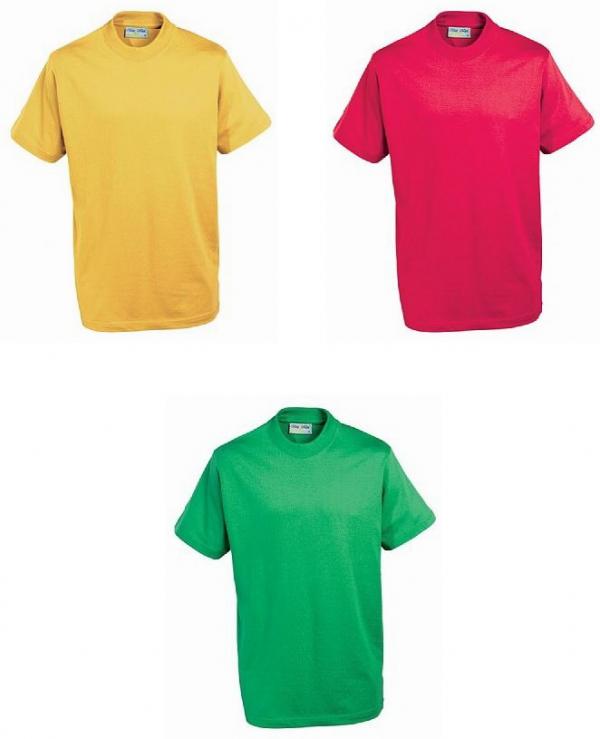 P.E. T-Shirt - House Colours (Banner)