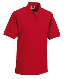 Polo Shirt Bright Red (J599B)