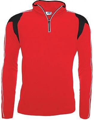 Sports Fleece 1/4 Zip Red/Black (Banner 111687)