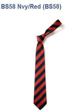 Tie Red/Navy (BS58)