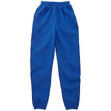 Jog Pants Royal Blue - No Logo (Sportex) 