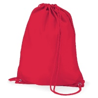 P.E. Bag Red No Logo (QD17)