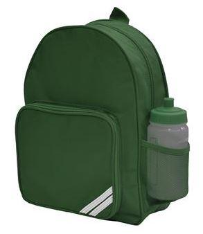 Infant Backpack with Bottle Holder - Various Colours - No Logo (IBMP12)