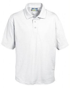 Polo Shirt White - Nursery Only (Banner)