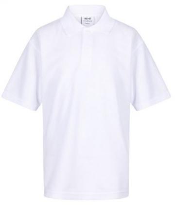 Polo Shirt White (Woodbank)