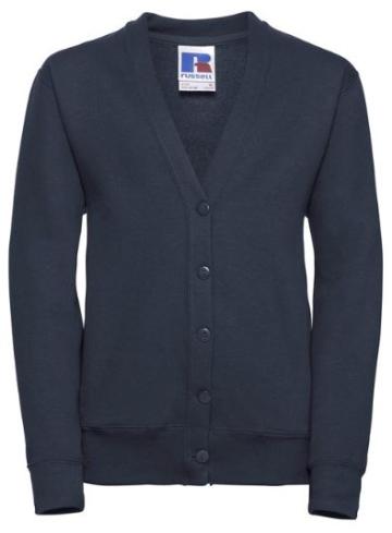 Sweat Cardigan Navy (Russell)