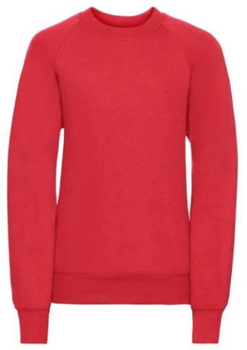 Sweatshirt Red (Russell) 