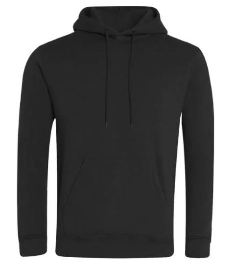 Hoodie Black - Adult. POST 16 ONLY (Banner) 