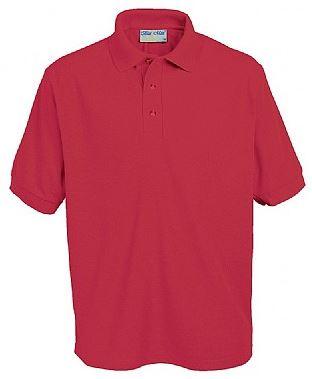 Classic Polo Shirt Red - STAFF ONLY (Banner) 