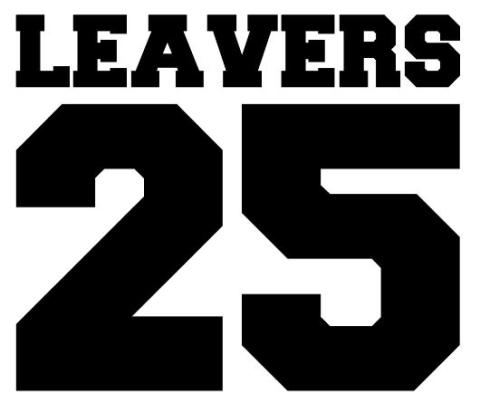 Leavers T-shirt - School logo on front & solid print on back (Banner)