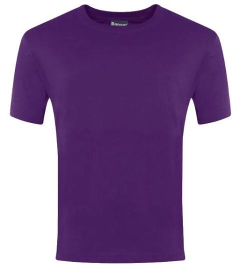P.E. T-Shirt Purple (Banner)