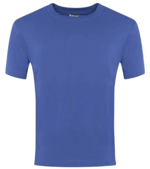 P.E. T-Shirt Royal (Banner)