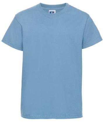 P.E. T-Shirt Sky (Russell) 