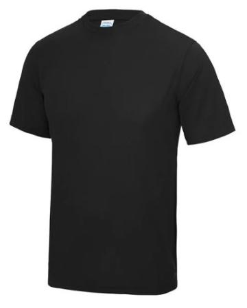 Cool T Shirt Black - STAFF UNIFORM (JC001) 