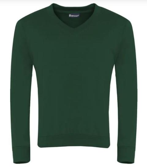 V Neck Sweatshirt - Various Colours - No Logo (Banner)