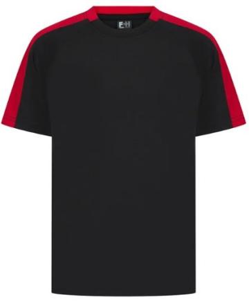 House T-shirt Black/Red (LV292)  