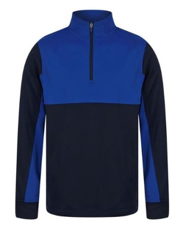 P.E. 1/4 Zip Tracksuit Top Navy/Royal (LV875/874) 